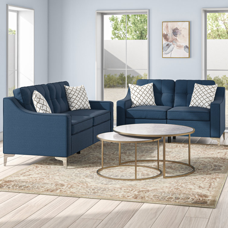 Mercer41 Sebastian 2 Piece Living Room Set & Reviews Wayfair Canada